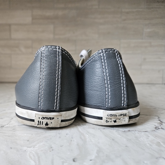 Converse Chuck Taylor All  Star Leather - Grey - Picture 6 of 8